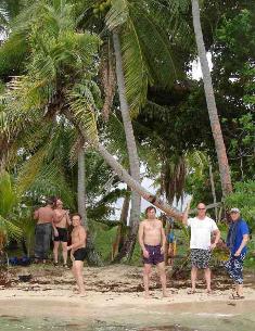 Men on the Beach, Fiji