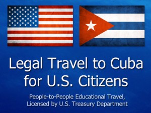 Legal Travel to Cuba